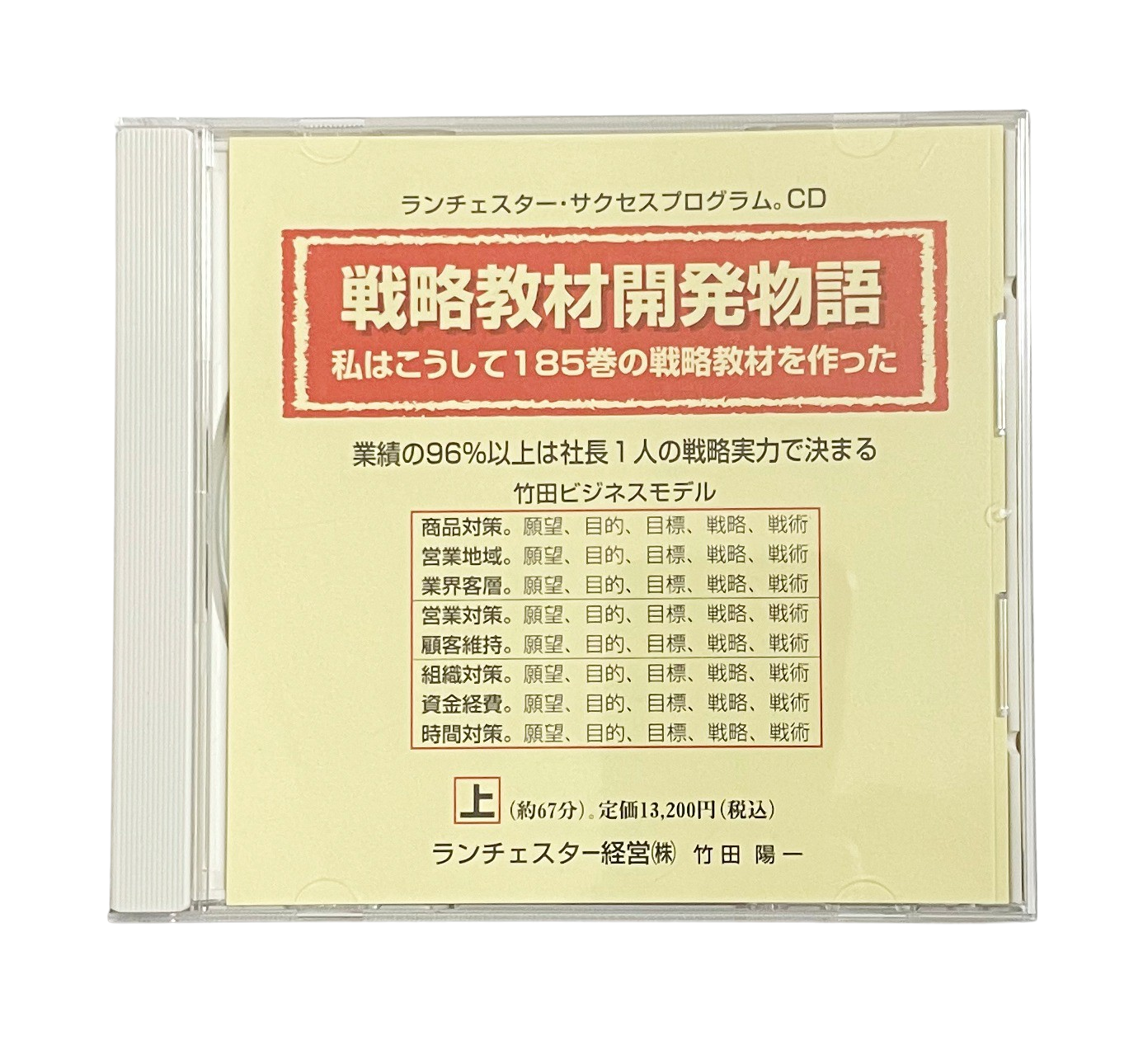 竹田陽一の戦略教材開発物語ＣＤ | ランチェスター戦略