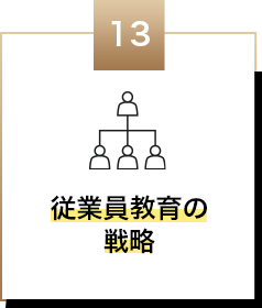 従業員教育の戦略